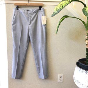 Zara Light Blue tailored dress ankle pants size 4